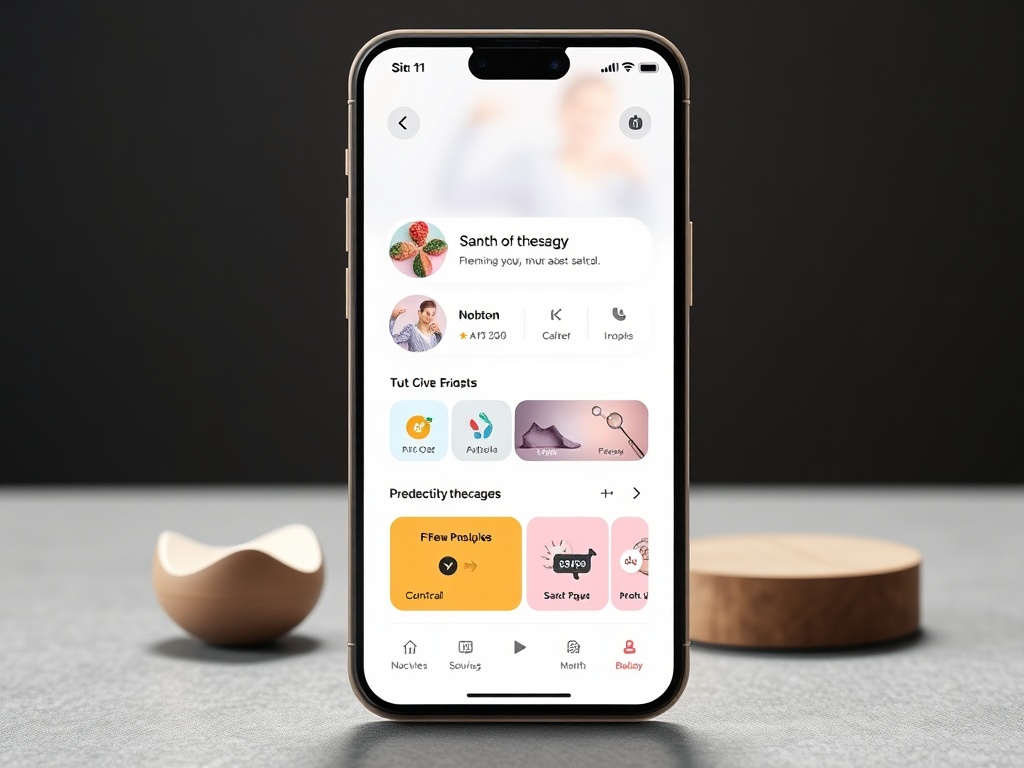 Shopping App interface
